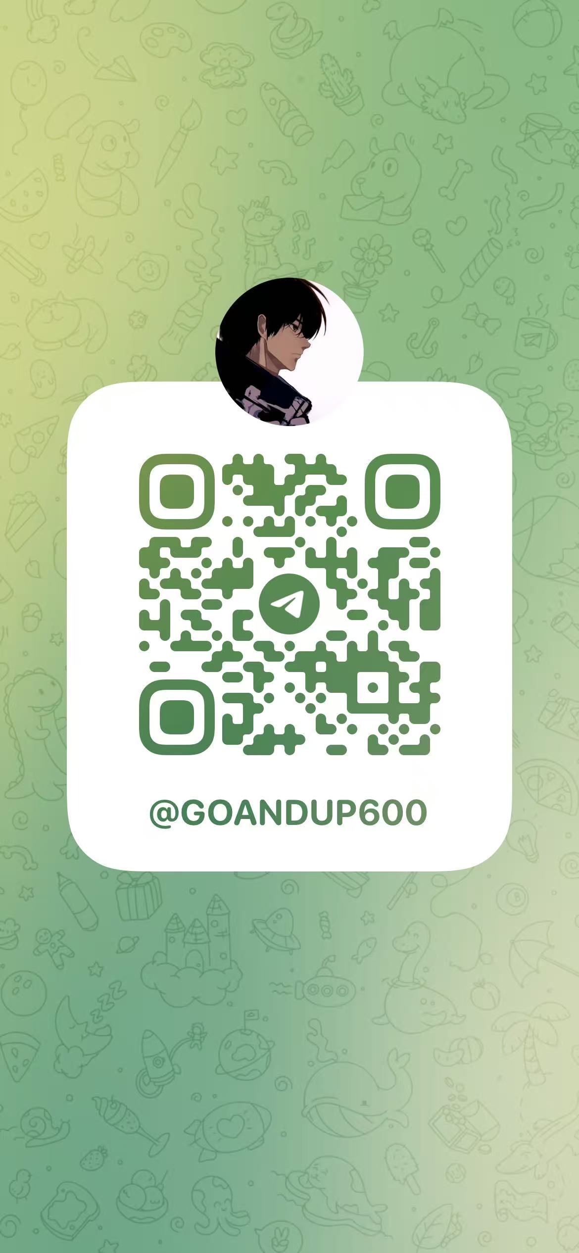 狻猊api Telegram 联系二维码